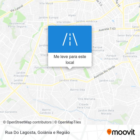 Rua Do Lagosta mapa