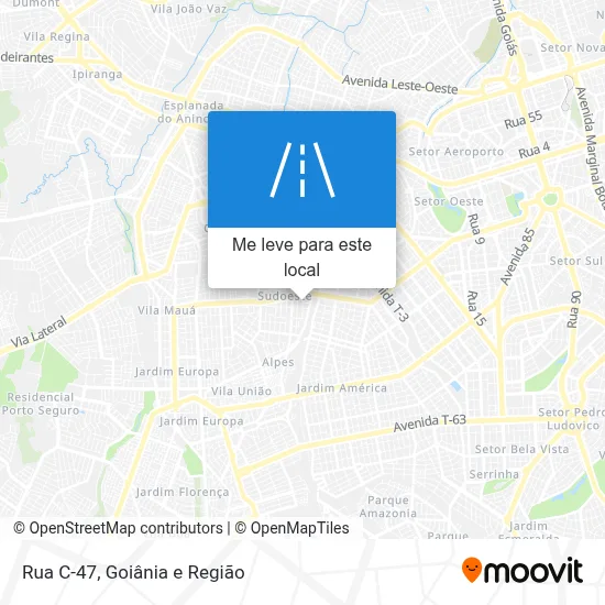 Rua C-47 mapa