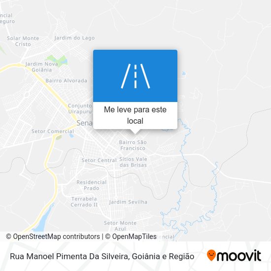 Rua Manoel Pimenta Da Silveira mapa