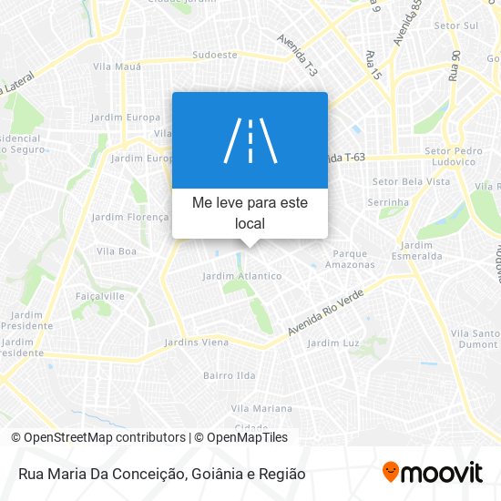 Rua Maria Da Conceição mapa