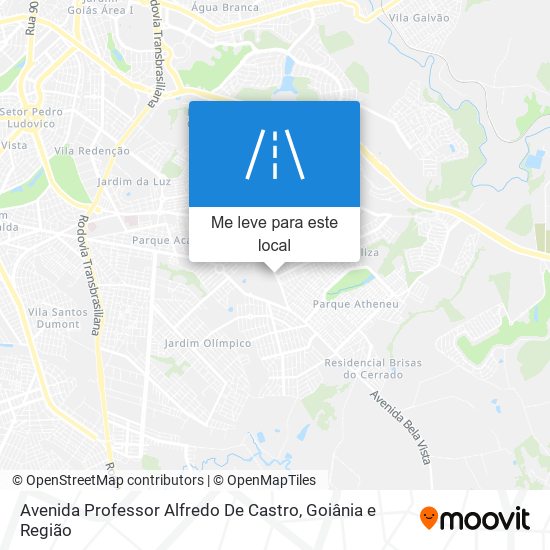 Avenida Professor Alfredo De Castro mapa