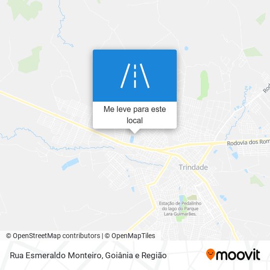 Rua Esmeraldo Monteiro mapa