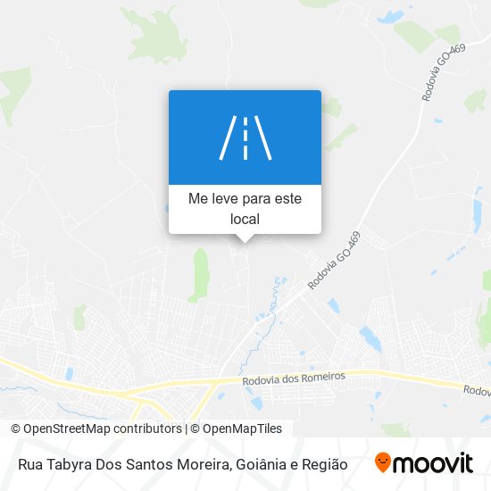 Rua Tabyra Dos Santos Moreira mapa