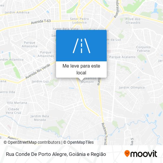 Rua Conde De Porto Alegre mapa