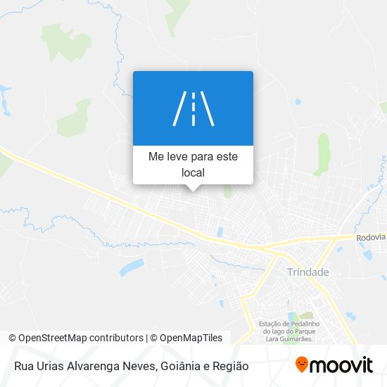 Rua Urias Alvarenga Neves mapa