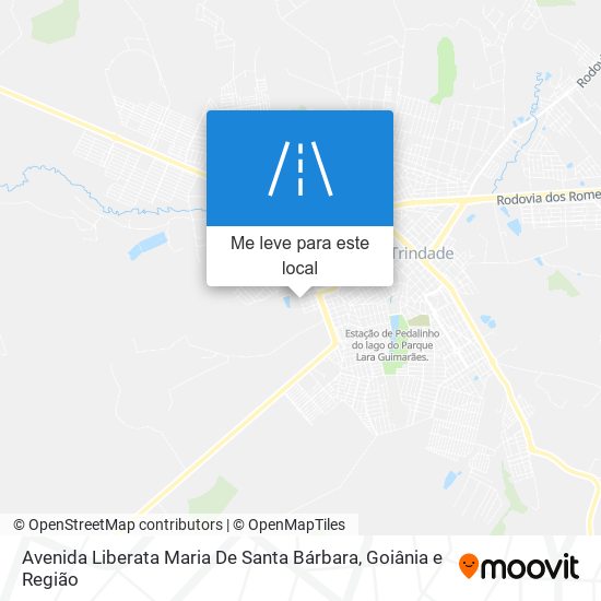 Avenida Liberata Maria De Santa Bárbara mapa
