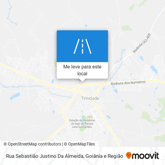 Rua Sebastião Justino Da Almeida mapa