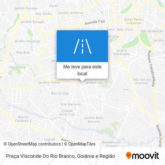 Praça Visconde Do Rio Branco mapa