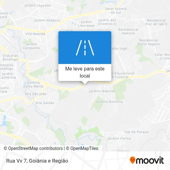 Rua Vv 7 mapa