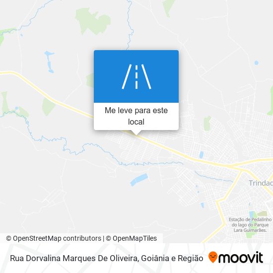 Rua Dorvalina Marques De Oliveira mapa