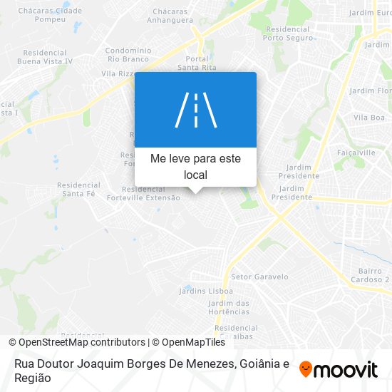 Rua Doutor Joaquim Borges De Menezes mapa