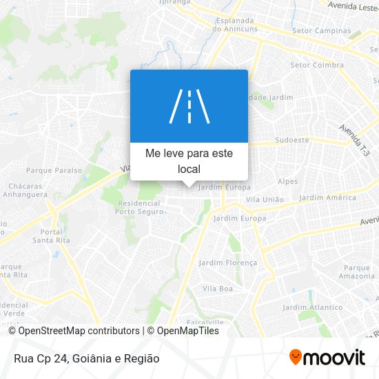 Rua Cp 24 mapa