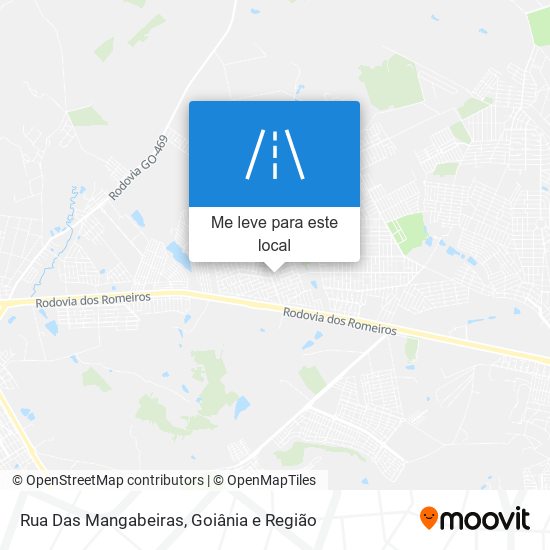 Rua Das Mangabeiras mapa