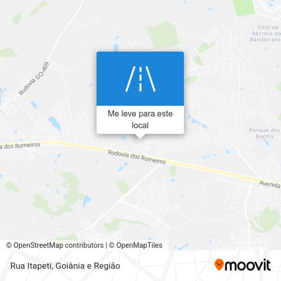 Rua Itapeti mapa