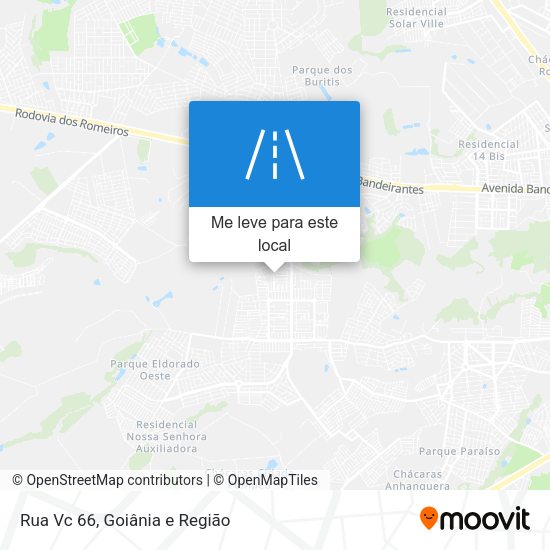 Rua Vc 66 mapa