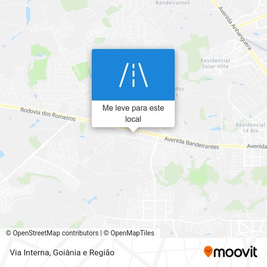 Via Interna mapa