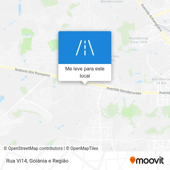 Rua Vi14 mapa