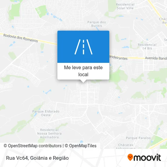Rua Vc64 mapa