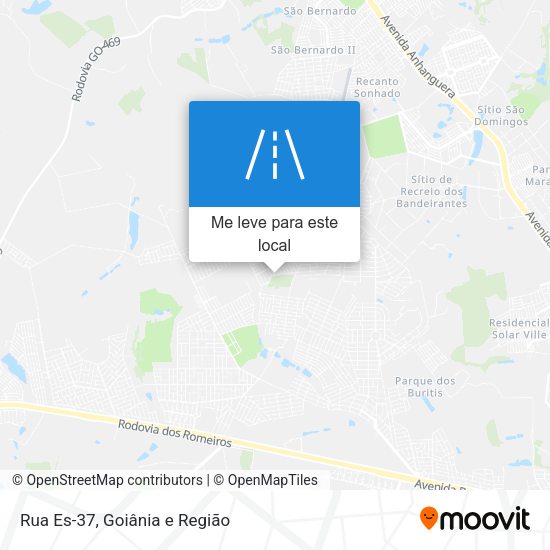 Rua Es-37 mapa