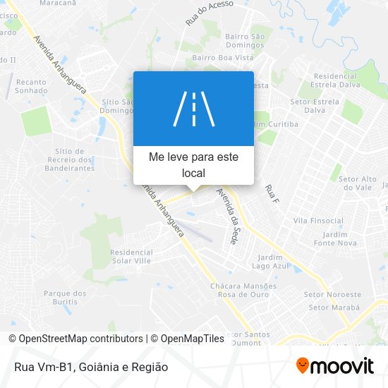 Rua Vm-B1 mapa