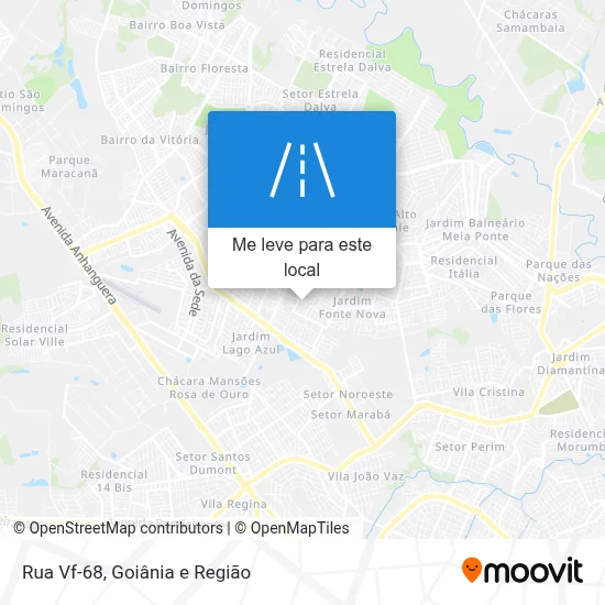 Rua Vf-68 mapa