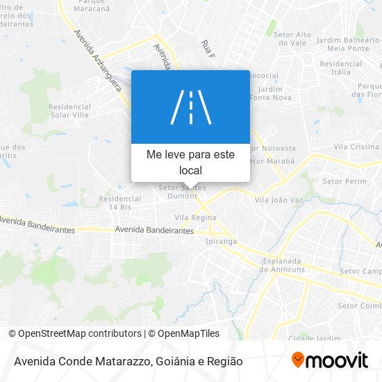 Avenida Conde Matarazzo mapa