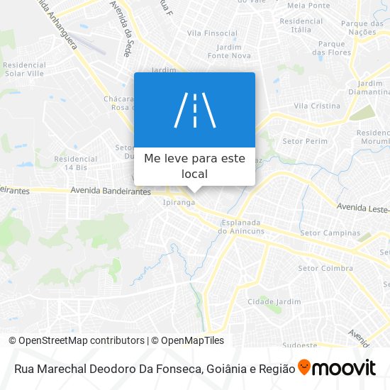 Rua Marechal Deodoro Da Fonseca mapa