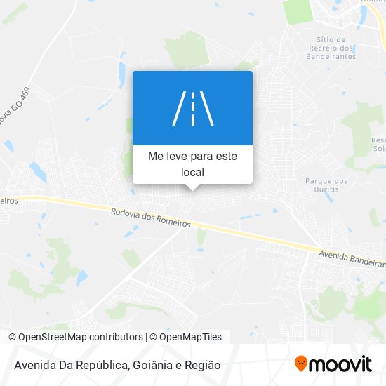 Avenida Da República mapa