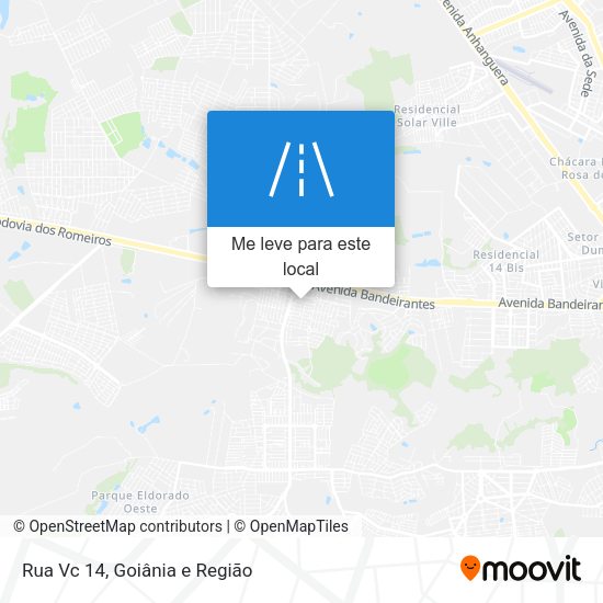 Rua Vc 14 mapa