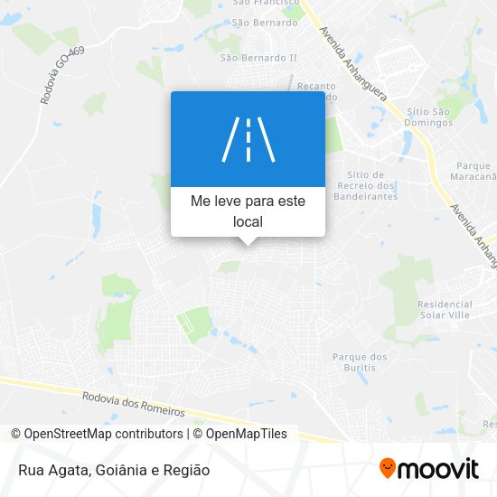 Rua Agata mapa