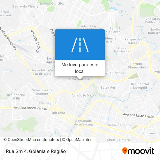 Rua Sm 4 mapa
