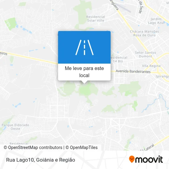 Rua Lago10 mapa