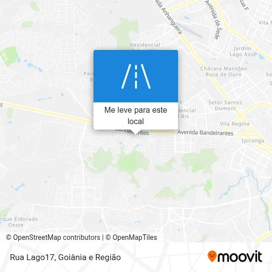Rua Lago17 mapa