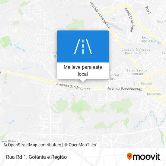 Rua Rd 1 mapa