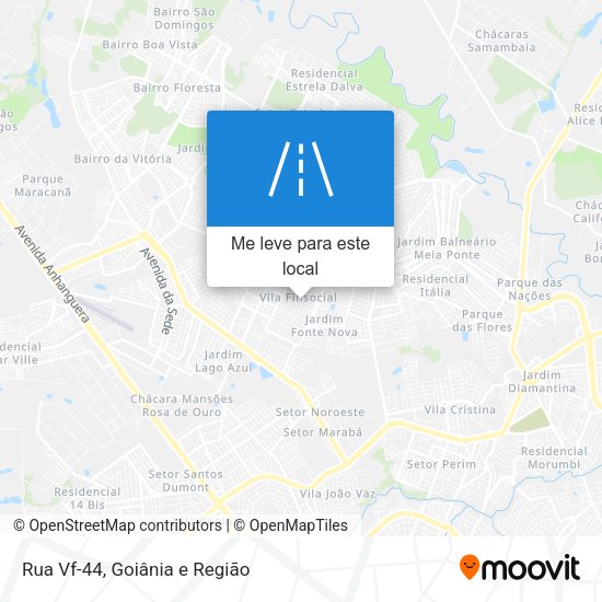 Rua Vf-44 mapa
