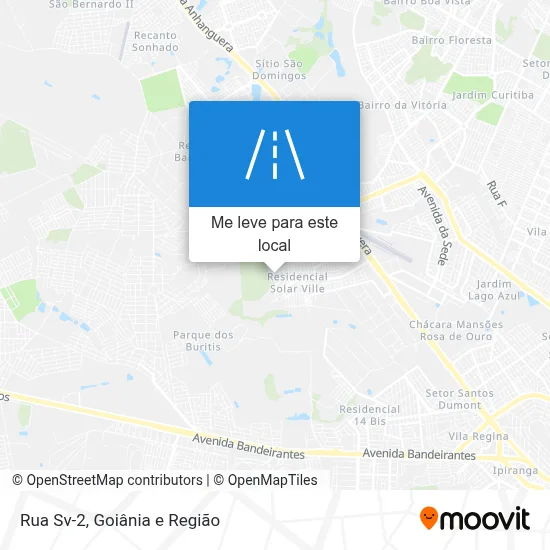 Rua Sv-2 mapa