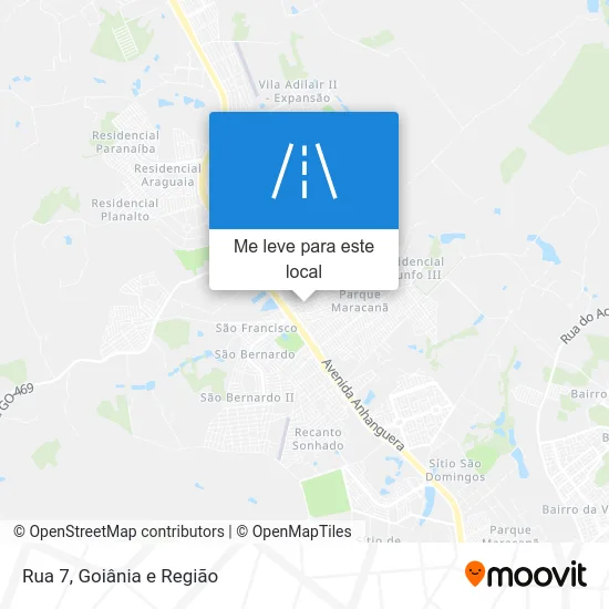 Rua 7 mapa