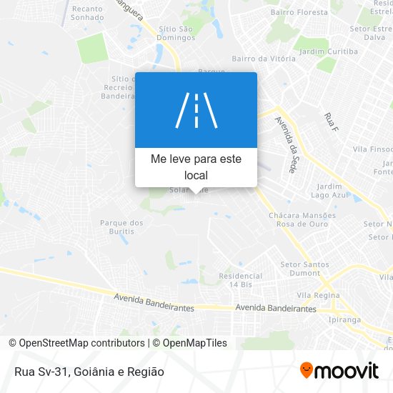 Rua Sv-31 mapa