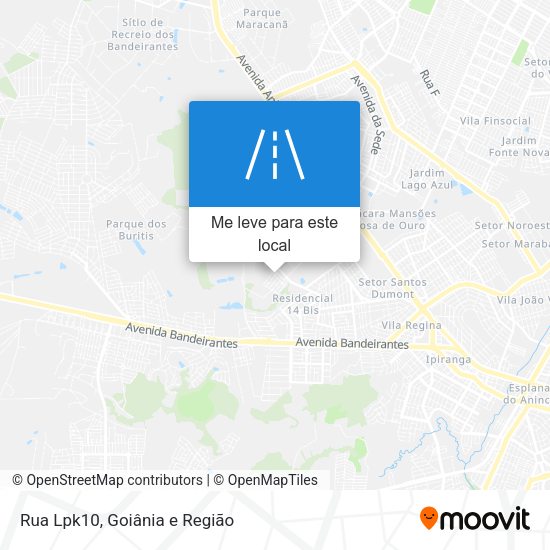Rua Lpk10 mapa