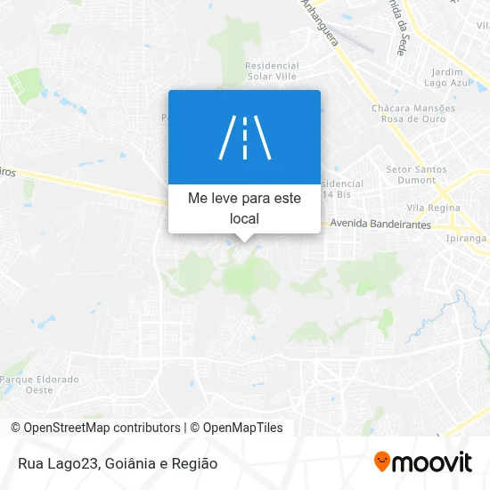 Rua Lago23 mapa