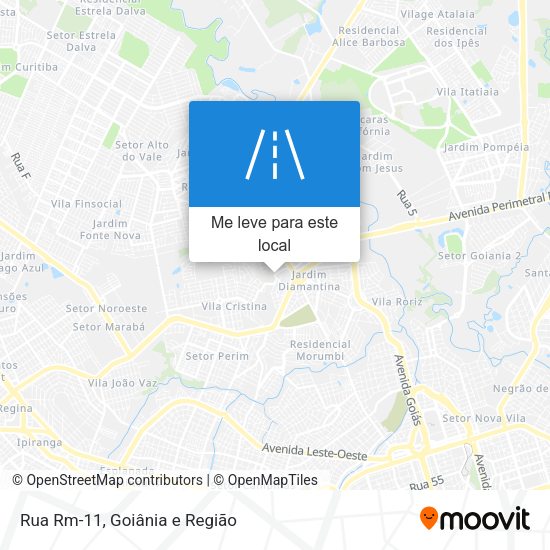 Rua Rm-11 mapa