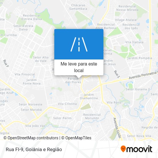 Rua Fl-9 mapa