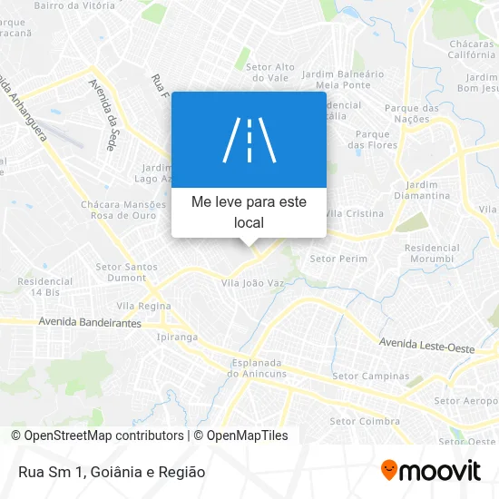 Rua Sm 1 mapa
