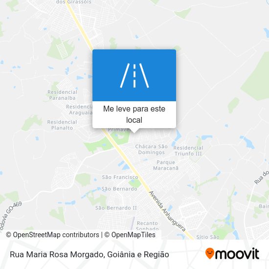 Rua Maria Rosa Morgado mapa