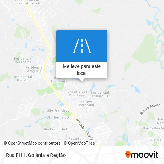 Rua Fl11 mapa
