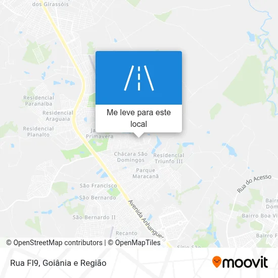 Rua Fl9 mapa