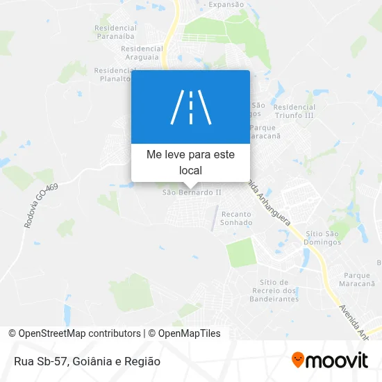 Rua Sb-57 mapa