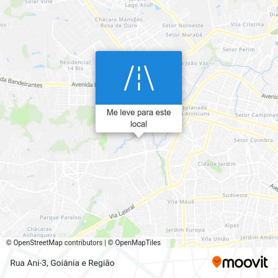 Rua Ani-3 mapa