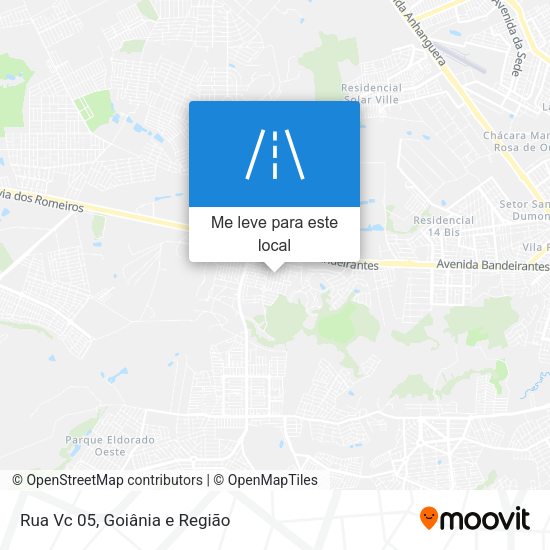 Rua Vc 05 mapa