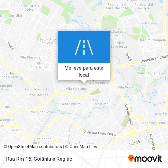 Rua Rm-15 mapa